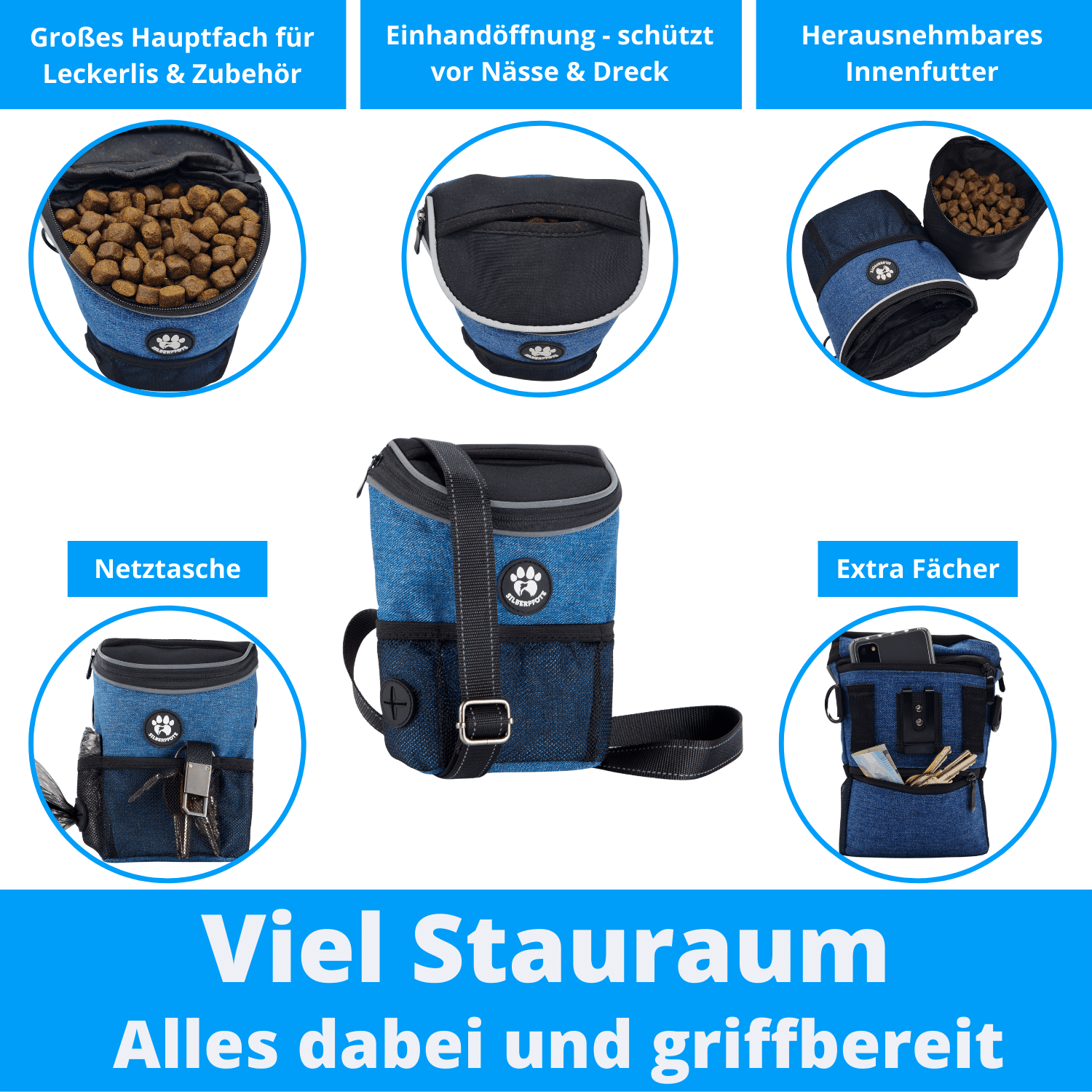 Premium Leckerlibeutel für Hunde